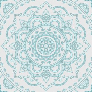 Fliesenaufkleber mandala ornamente in Pastell