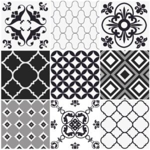 Fliesenaufkleber marokkanisch Traditionell in Beige