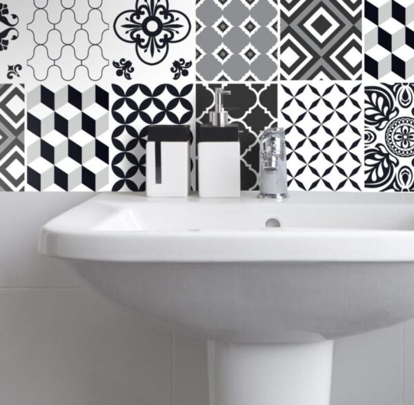 Fliesenaufkleber marokkanisch Traditionell in Beige