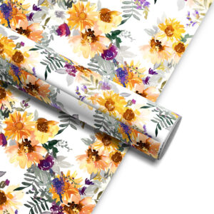 Dekorfolie Aquarell Blumen Aquarell