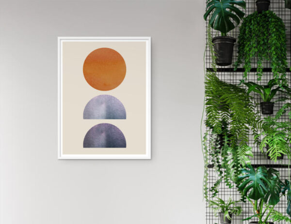 Kunstdrucke Abstrakt Aquarell Abstrakt