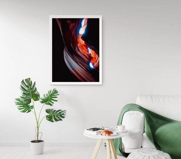 Kunstdrucke Abstrakt canyon Abstrakt fuer das Wohnzimmer