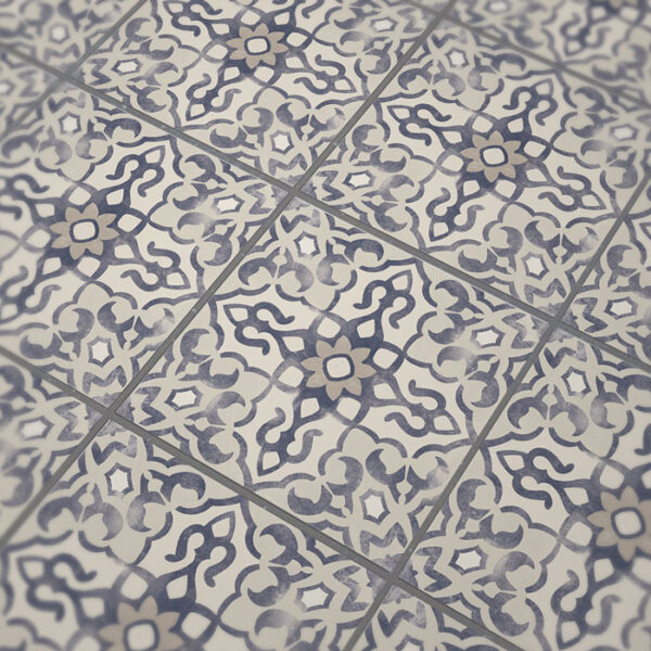 Fliesenaufkleber ornamente portugiesisch in Beige