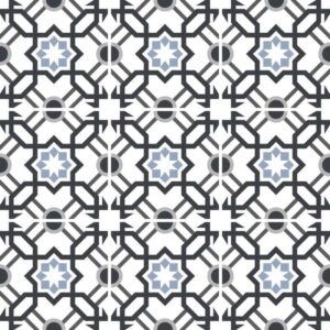 Arabisch Arabisch geometrisch in Anthrazit