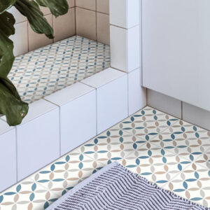 Bodenfliesenaufkleber Lebensblume marokkanisch Geometrisch