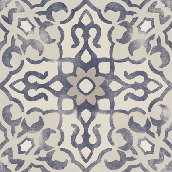 Fliesenaufkleber ornamente portugiesisch in Beige