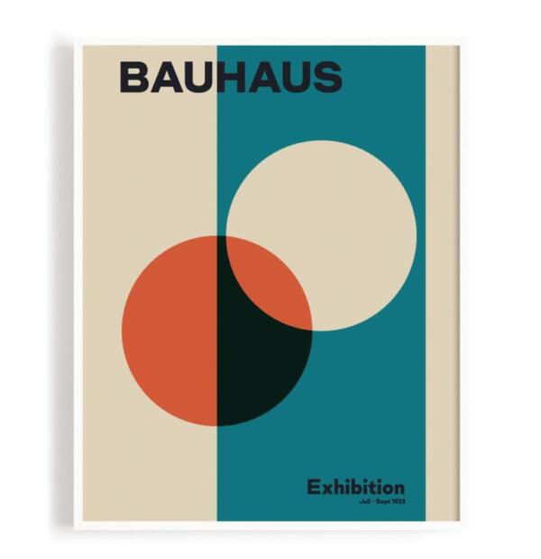 Bauhaus Kunstdruck Poster