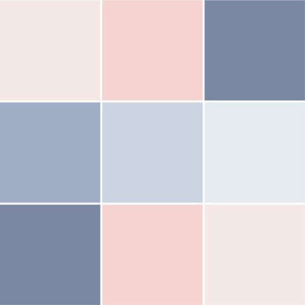 Einfarbig Blau einfarbig in Beige