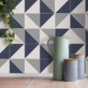 Fliesenaufkleber für Bad und Küche - Dreiecke
