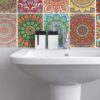 Fliesenaufkleber für Küche und Badezimmer - Mandala