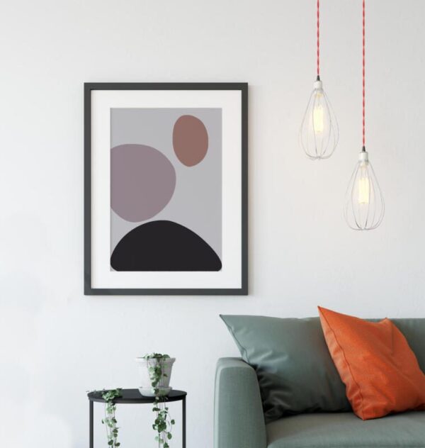 Kunstdrucke Abstrakt abstrakte formen Abstrakt