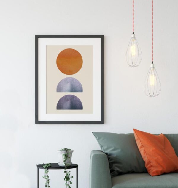 Kunstdrucke Abstrakt Aquarell Abstrakt