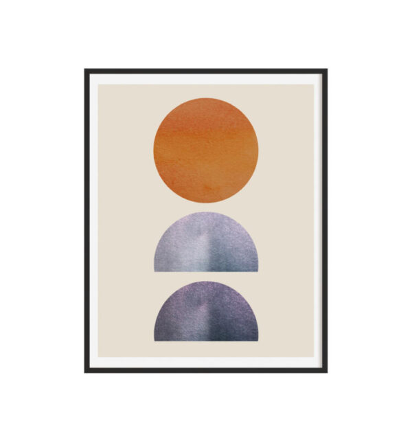 Kunstdrucke Abstrakt Aquarell Abstrakt