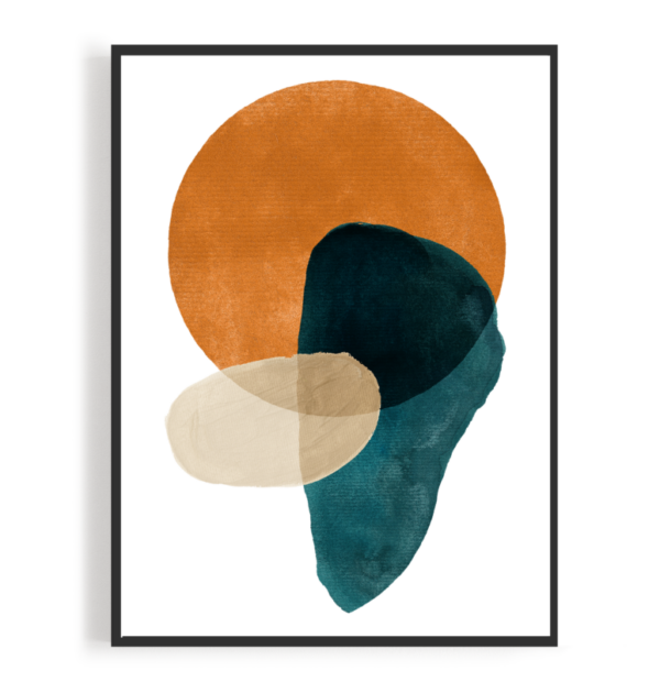 Kunstdrucke Abstrakt Aquarell Abstrakt