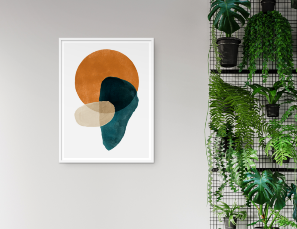 Kunstdrucke Abstrakt Aquarell Abstrakt