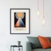 Hilma Af Klint - Altarbild Nr. 1 Abstrakte Kunst 1915  Spirituell Vintage Poster