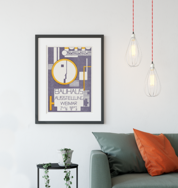 Kunstdrucke 1923 ausstellung fuer das Wohnzimmer