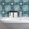 Fliesenaufkleber für Küche und Bad - Blue Lagoon Marokkanisch