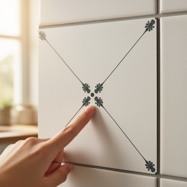 Vintage Fliesenaufkleber – Bild 2