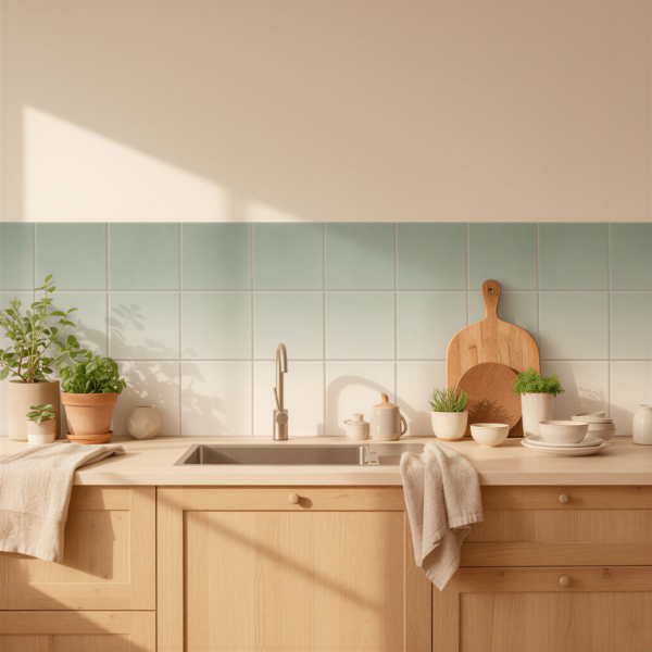 Fliesenaufkleber Frische Minze – Bild 5